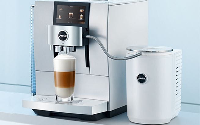 Aktiv-Isolier-Milchkühler Latteria für Kaffeevollautomaten, GV 2,0 L,  Edelstahl mattiert - 